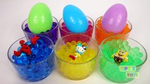 Orbeez Surprise Eggs with Toys for Kids Shopkins Frozen Spongebob Minecraft Marvel Avengers