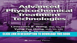 [READ] Mobi Advanced Physicochemical Treatment Technologies: Volume 5 (Handbook of Environmental