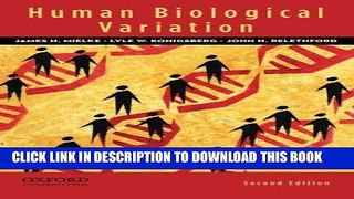 [READ] Kindle Human Biological Variation, 2nd Edition Audiobook Download