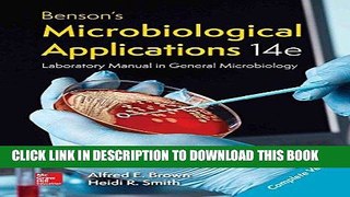 [READ] Kindle Benson s Microbiological Applications, Laboratory Manual in General Microbiology