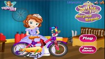 ✔ Sofia The First Bicycle Repair Princess Sofia Baby cartoon - Sofia The First games