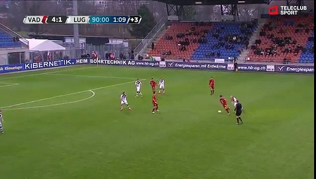 FC Vaduz 5:1 FC Lugano (Swiss Super League 16. Runde 2016/2017 27.November 2016)