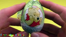 Winnie the Pooh Surprise Eggs Opening - Piglet, Rabbit, Winnie the Pooh Toys