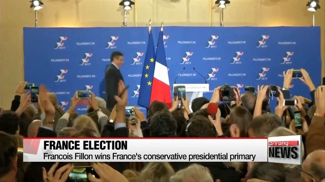Francois Fillon wins France's conservative presidential primary