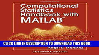 [READ] Kindle Computational Statistics Handbook with MATLAB (Chapman   Hall/CRC Computer Science
