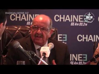 Abdelkader Messahel invité de la chaine 3 de la Radio Algérienne