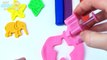 Learn Colors with Play Doh Ice Cream Star Elephant Molds Fun and Creative for Kids