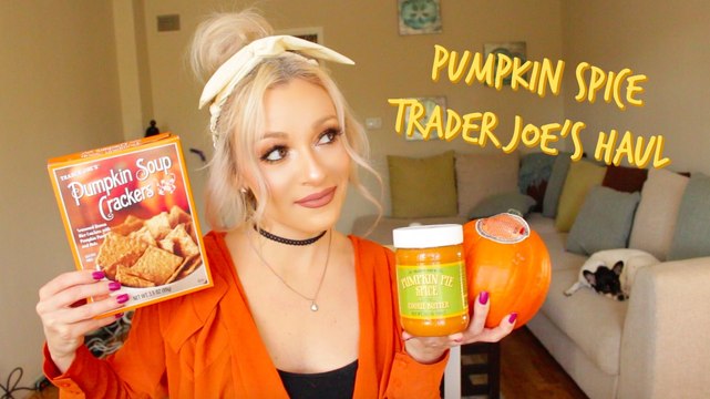 Pumpkin Spice Trader Joe's Haul | MissYarmosh