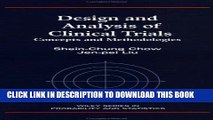 [READ] Mobi Design and Analysis of Clinical Trials: Concept and Methodologies (Wiley Series in