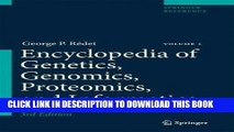 [READ] Mobi Encyclopedia of Genetics, Genomics, Proteomics, and Informatics: Volume 1: A - L