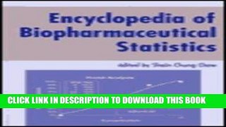 [READ] Mobi Encyclopedia Of Biopharma- Ceutical Statistics Free Download