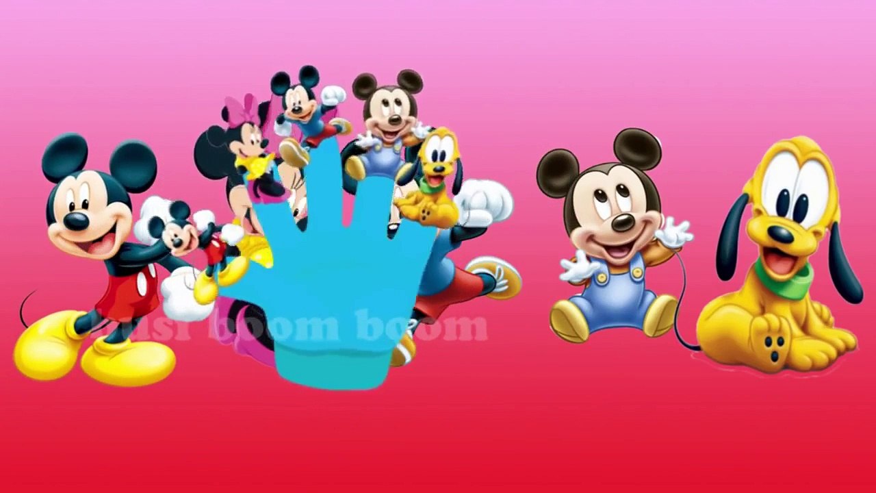 Mickey mouse Best Finger Family Nursery Rhyme