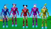 Mickey Mouse Clubhouse Iron Man Collection Finger Family Nursery Rhymes Lyrics & More