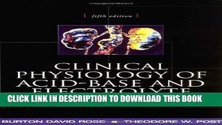 [READ] Mobi Clinical Physiology of Acid-Base and Electrolyte Disorders (Clinical Physiology of