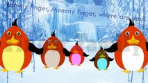 HD Penguin Finger Family Chick Song Daddy Finger Nursery Rhymes Full animated cartoon english new-6