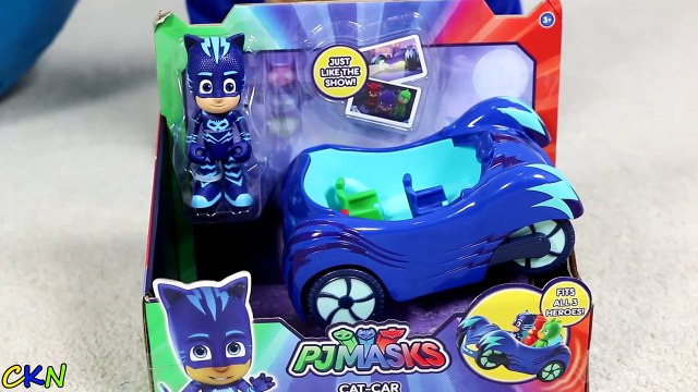 PJ MASKS Super Giant Toys Surprise Egg Opening Fun With Catboy Gekko Ckn Toys-TsWSI8rVjH0