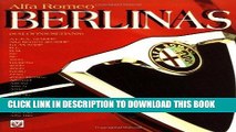 [PDF] Epub Alfa Romeo Berlinas (Saloons/Sedans) (Car   Motorcycle Marque/Model) Full Download