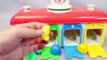 Tayo the Little Bus Spaceship Toys Garage Toy Surprise Eggs English Learn Numbers Colors