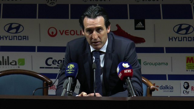 OL - PSG: conférence daprès match de Unai Emery