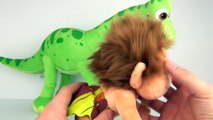 The Good Dinosaur Movie Arlo & Spot Medium Soft Disney Store Toys Review-kPXFSlrxfxU
