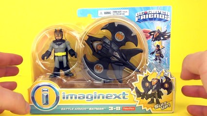 Imaginext Batman Battle Armor Shifterz DC Super Friends Unboxing Video by Toy Review TV-AS23inx5P00