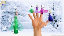 Frozen Elsa Colors Finger Family Nursery Rhymes For Children | Frozen Songs Finger Family Rhymes
