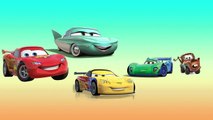 Finger family Disney Cars 2 Lightning McQueen Nursery Rhymes