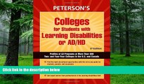 Audiobook Colleges for Students with Learning Disabilities or AD/HD Peterson s Audiobook Download