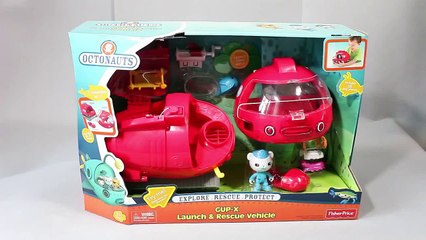 Mundial de Juguetes & Disney Junior Octonauts Gup X & Barnacles toys Playset