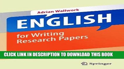 [PDF] Mobi English for Writing Research Papers Full Online
