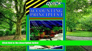 Pre Order Accounting Principles I (Cliffs Quick Review) Elizabeth A Minbiole On CD