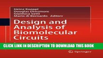[READ] Kindle Design and Analysis of Biomolecular Circuits: Engineering Approaches to Systems and