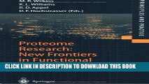 [READ] Mobi Proteome Research: New Frontiers in Functional Genomics (Principles and Practice) PDF