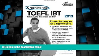 Best Price Cracking the TOEFL iBT with CD, 2013 Edition (College Test Preparation) Princeton