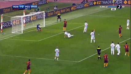 Edin Dzeko Goal HD - AS Roma 2-0 Pescara - 27.11.2016