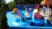 Outdoor Playground Fun Family Park - Trains, Kids Pool - Outdoor Kids Playground