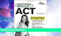 Best Price English and Reading Workout for the ACT, 2nd Edition (College Test Preparation)