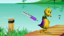 Learning Colors Injection Duck | Funny Duck Injections in The Bottom | Learning Colors for Kids