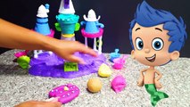 Learn Colors Counting w/ Play Doh Ice Cream Popsicles Surprise Toy Bubble Guppies Gil Teach Toddlers