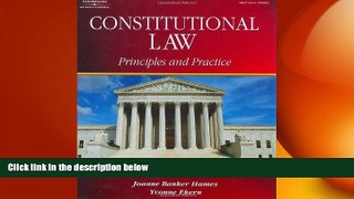 EBOOK ONLINE  Constitutional Law: Principles and Practice READ ONLINE