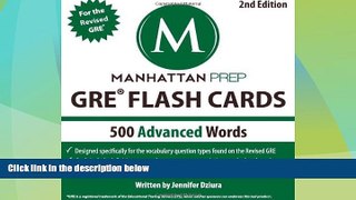 Best Price 500 Advanced Words: GRE Vocabulary Flash Cards (Manhattan Prep GRE Strategy Guides)