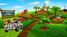 Baby Learn Animal Names & Sounds With Feeding Time Safari - Learning Favorite Foods Of Animal