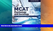 Best Price MCAT Psychology and Sociology Content Review Bryan Schnedeker For Kindle