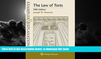 Audiobook Examples   Explanations: The Law of Torts Joseph W. Glannon Audiobook Download