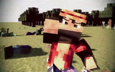 Minecraft Animation -Un día normal en minecraft- -POPOMOLIDO-