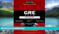 Online Kaplan Kaplan GRE Exam with CD-ROM, Fifth Edition: Higher Score Guaranteed (Kaplan GRE