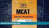 Pre Order Examkrackers 101 Passages in MCAT Verbal Reasoning David Orsay On CD