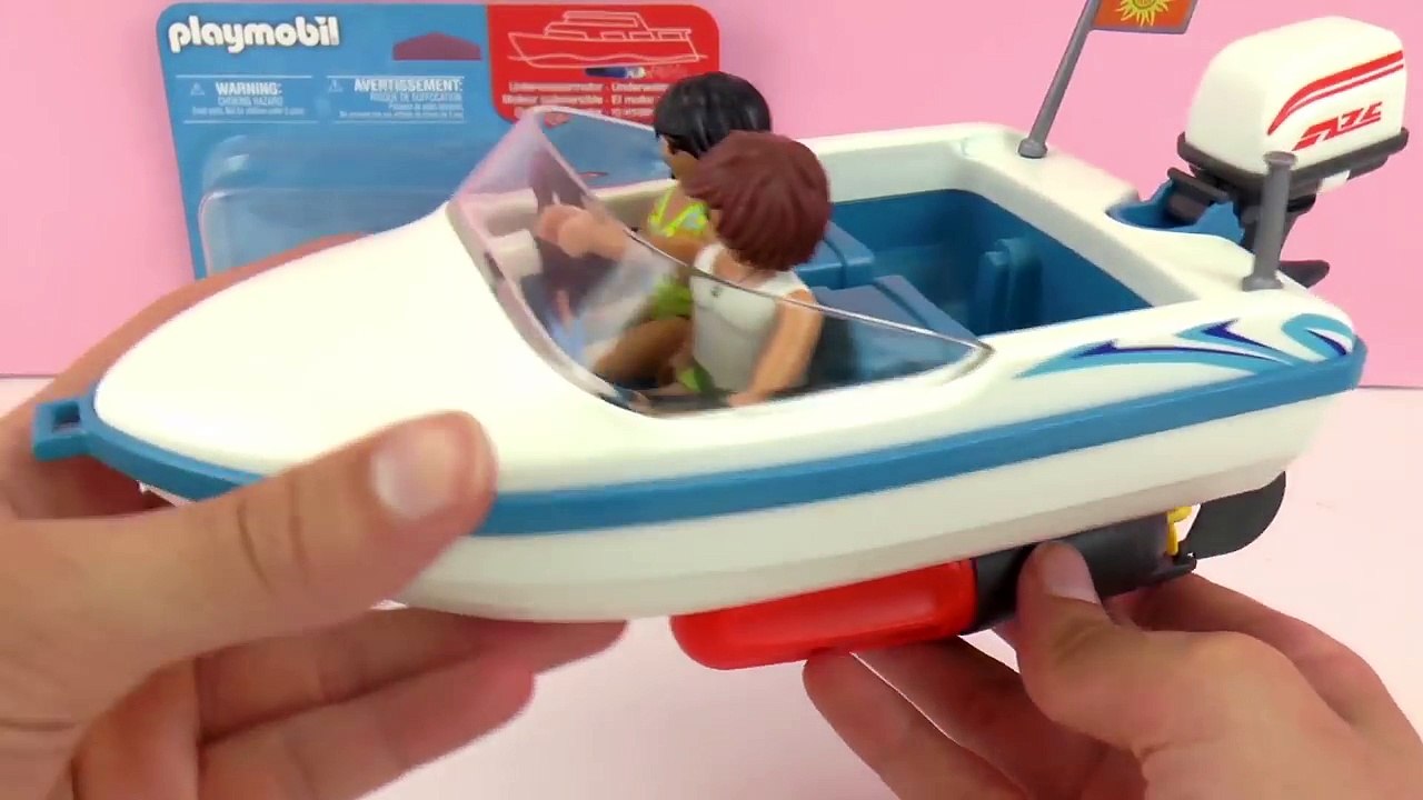 Moteur pour Speedboat Playmobil | Moteur submersible pour bateau