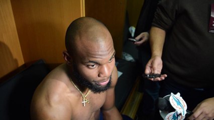 Leonte Carroo was happy to contribute to a Dolphins' win