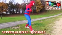 Superhero in Real Life Spiderman Vs Spiderman Epic Superhero In Real Life